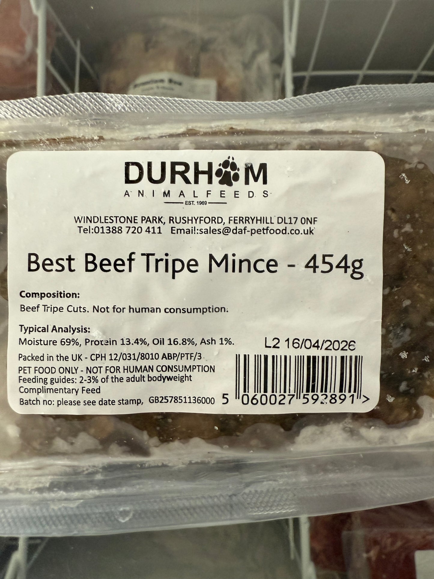Durham Animal Feeds (DAF)