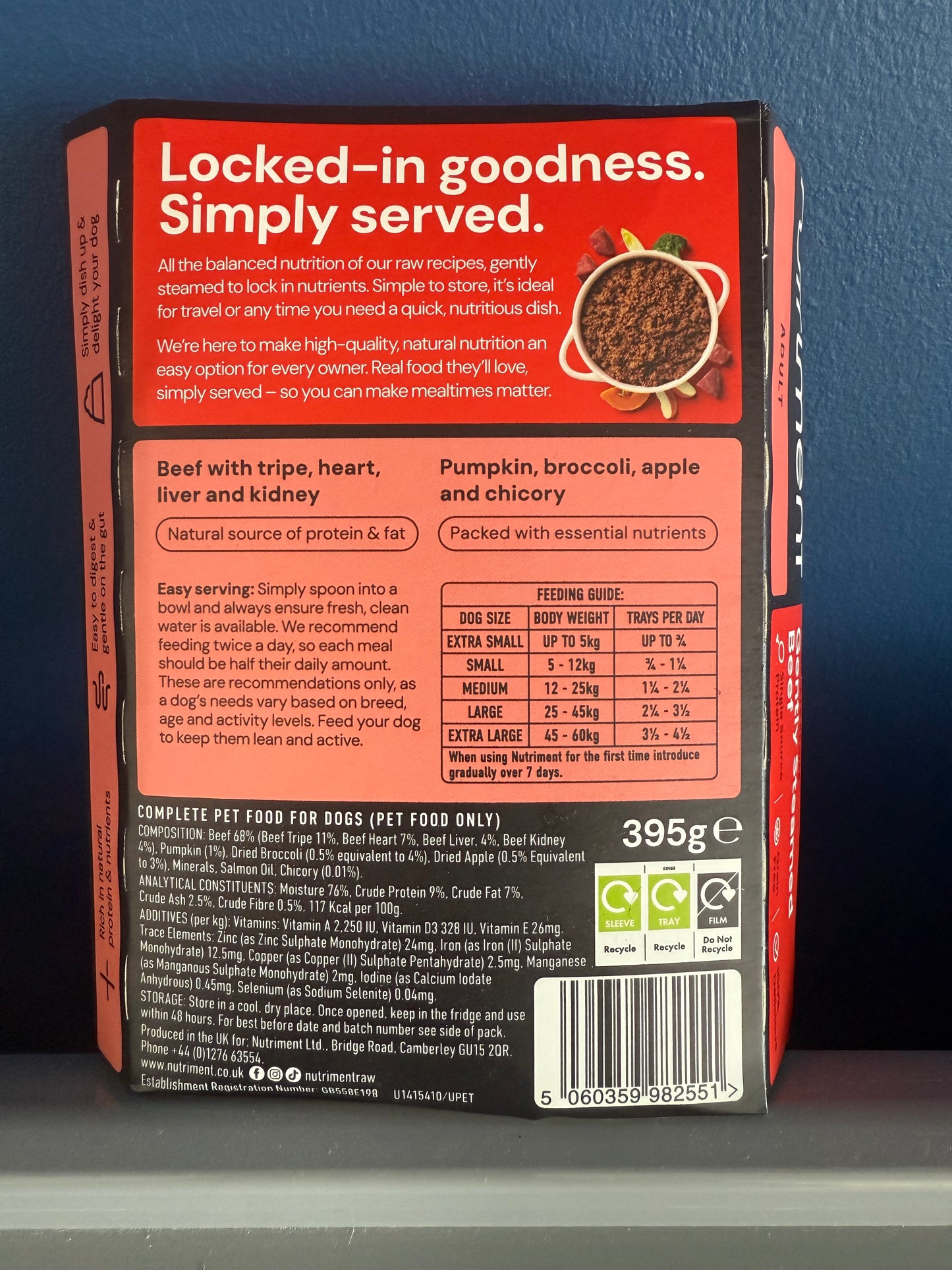 Nutriment Gently Steamed