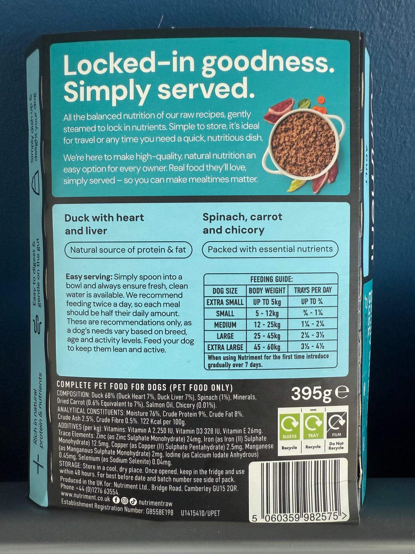 Nutriment Gently Steamed