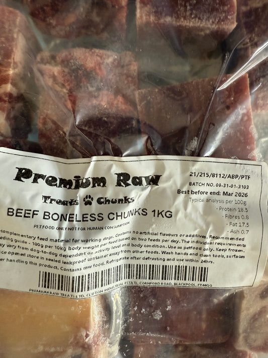 Beef Boneless Chunks