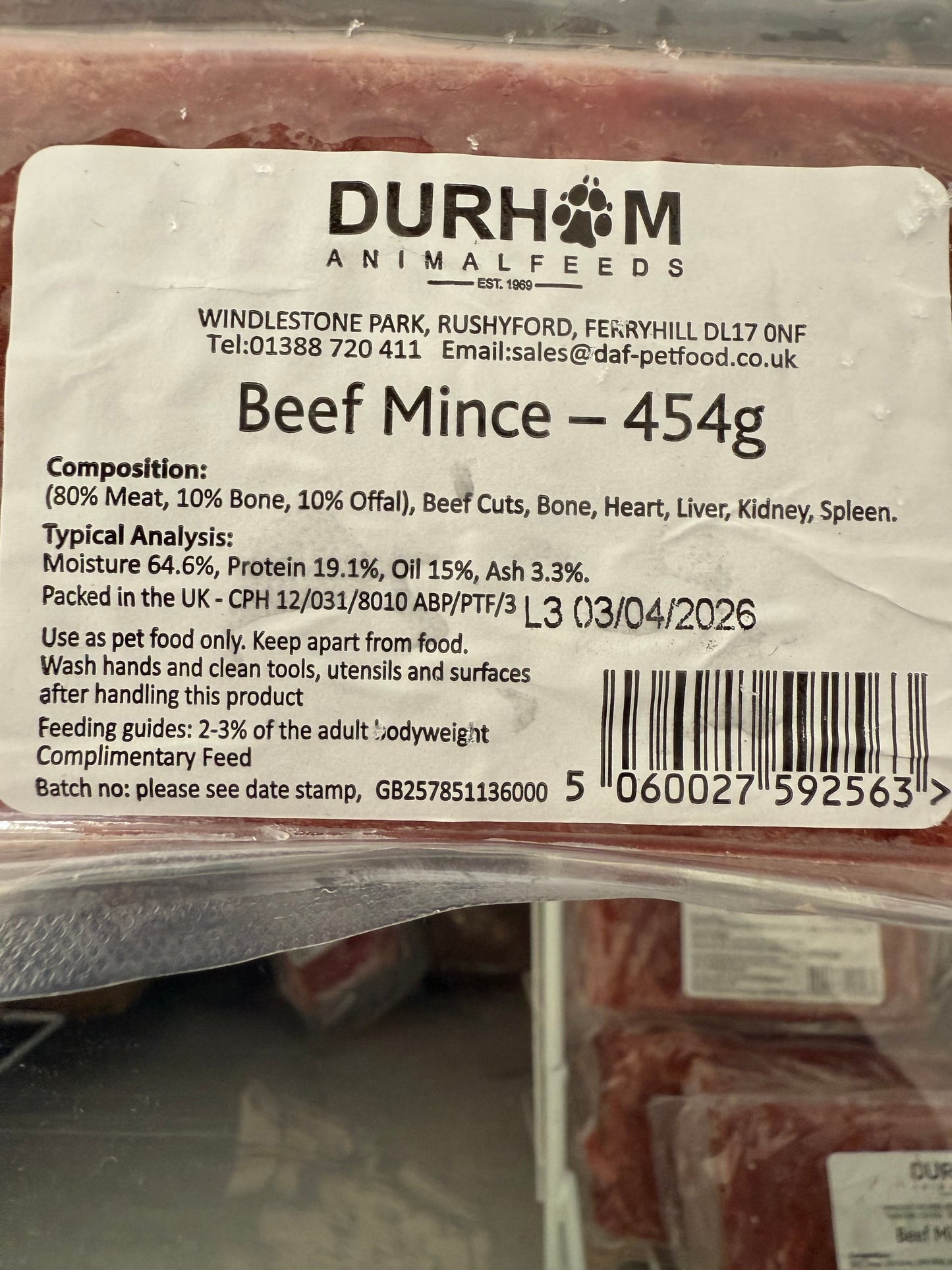 Durham Animal Feeds (DAF)